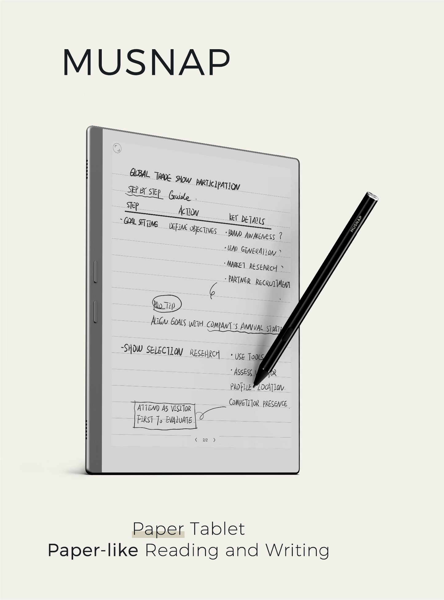 X 10.65" E Ink Paper Tablet | 8GB+128GB Ultra-Thin Flexible Screen ePaper Notebook with Stylus Pen | 2-in-1 ePaper Tablet & eBook Reader | Long Battery Life for Meetings, Study & Reading