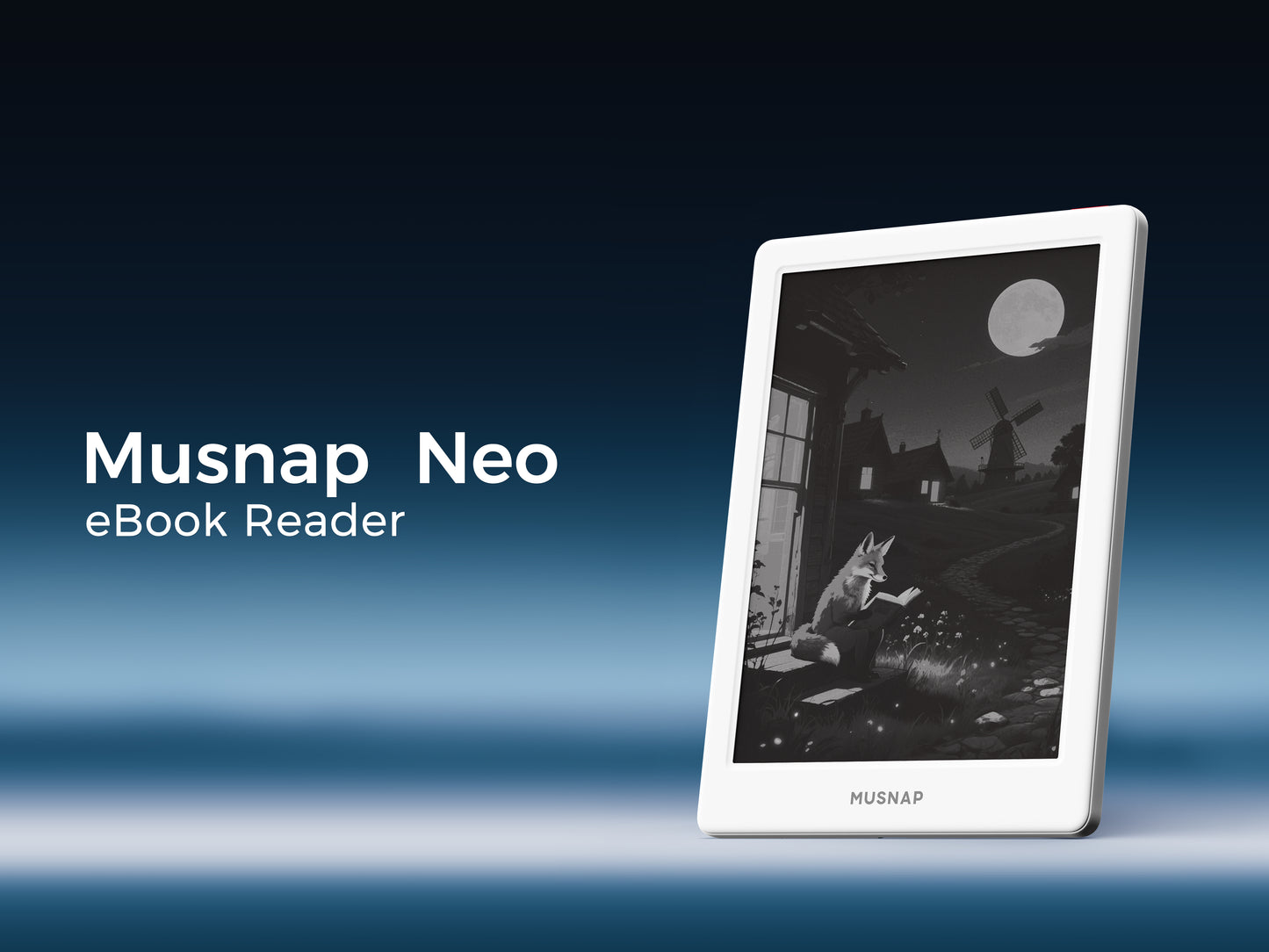 Neo 64GB+2GB eBook Reader Supports 3rd-Party apps, 6”E Ink ePaper eReader B/W Digital Paper, Long Battery Life for Reading