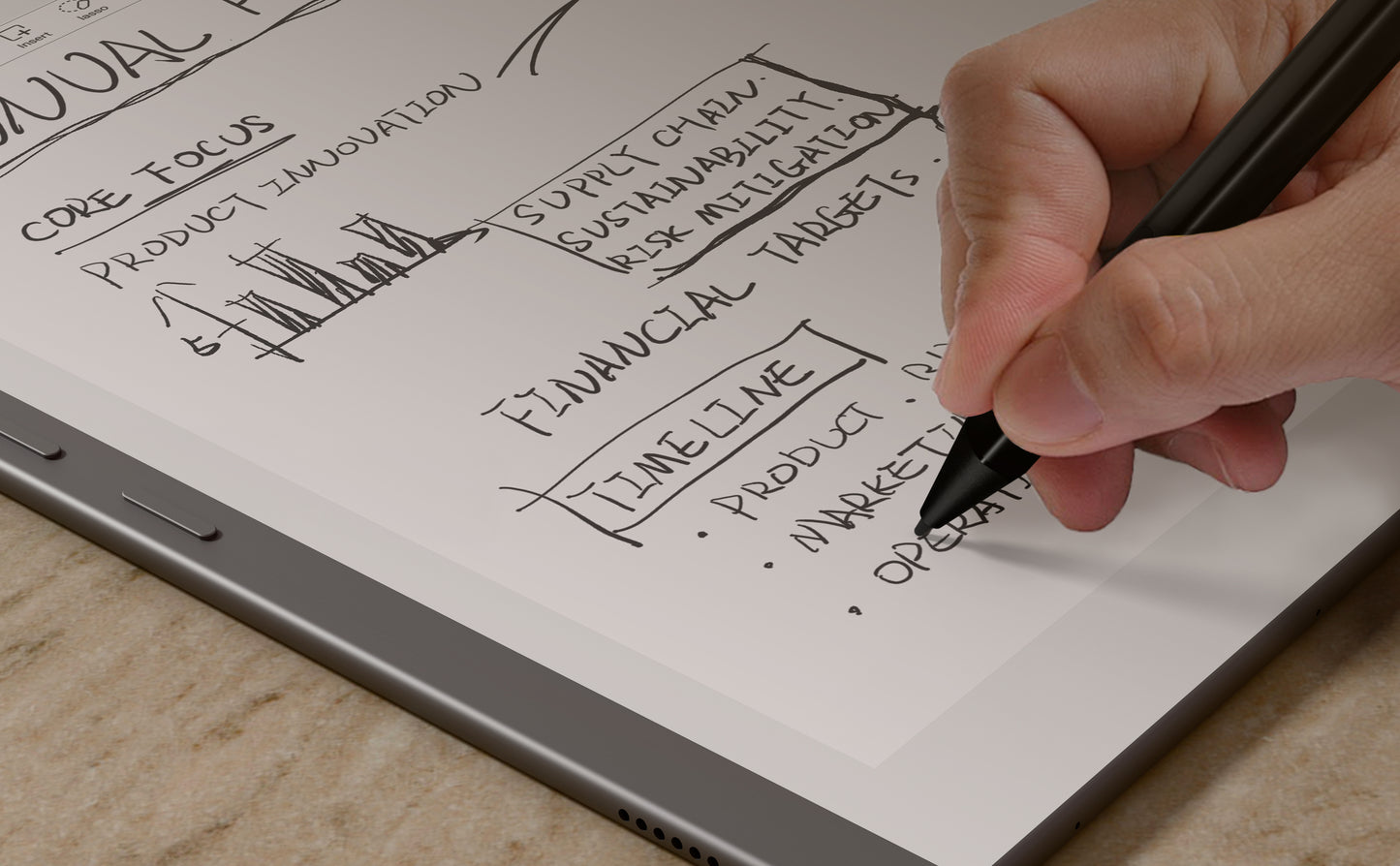 X 10.65" E Ink Paper Tablet | 8GB+128GB Ultra-Thin Flexible Screen ePaper Notebook with Stylus Pen | 2-in-1 ePaper Tablet & eBook Reader | Long Battery Life for Meetings, Study & Reading