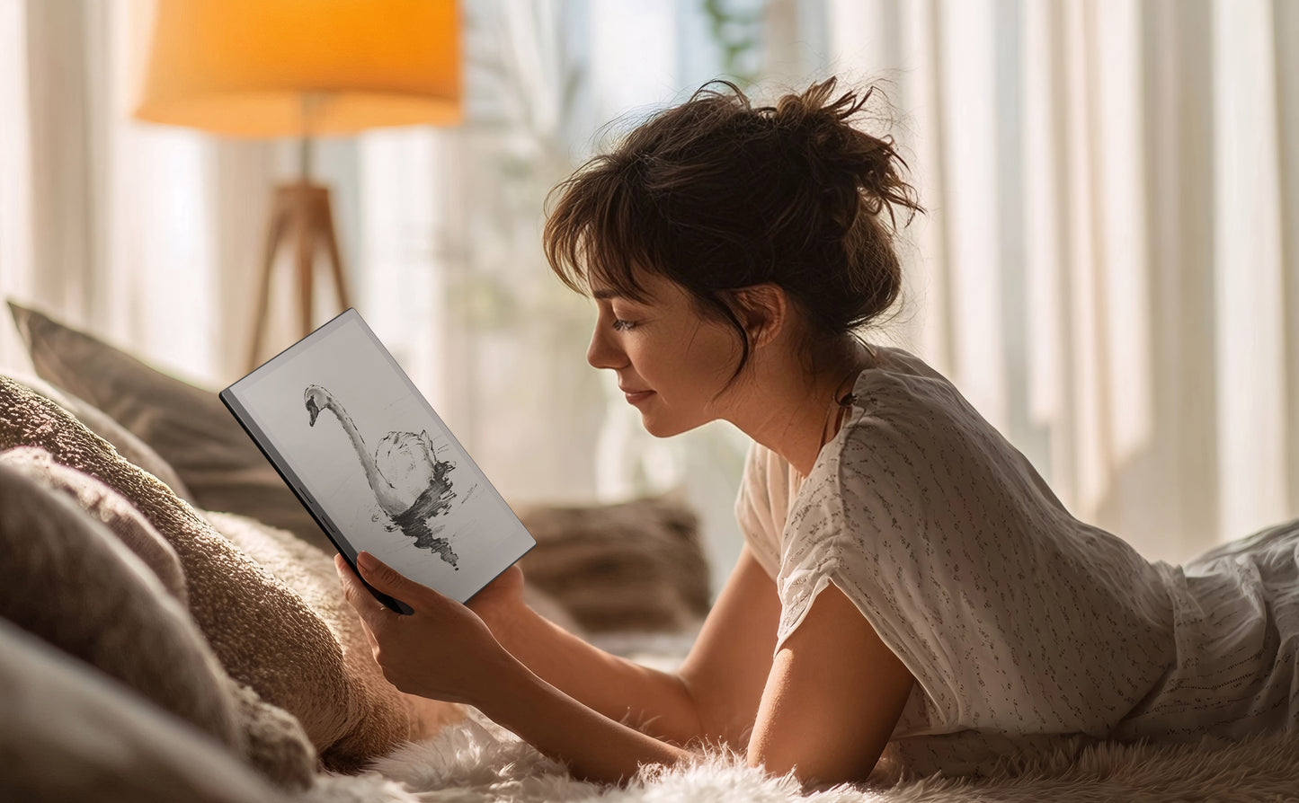 X 10.65" E Ink Paper Tablet | 8GB+128GB Ultra-Thin Flexible Screen ePaper Notebook with Stylus Pen | 2-in-1 ePaper Tablet & eBook Reader | Long Battery Life for Meetings, Study & Reading