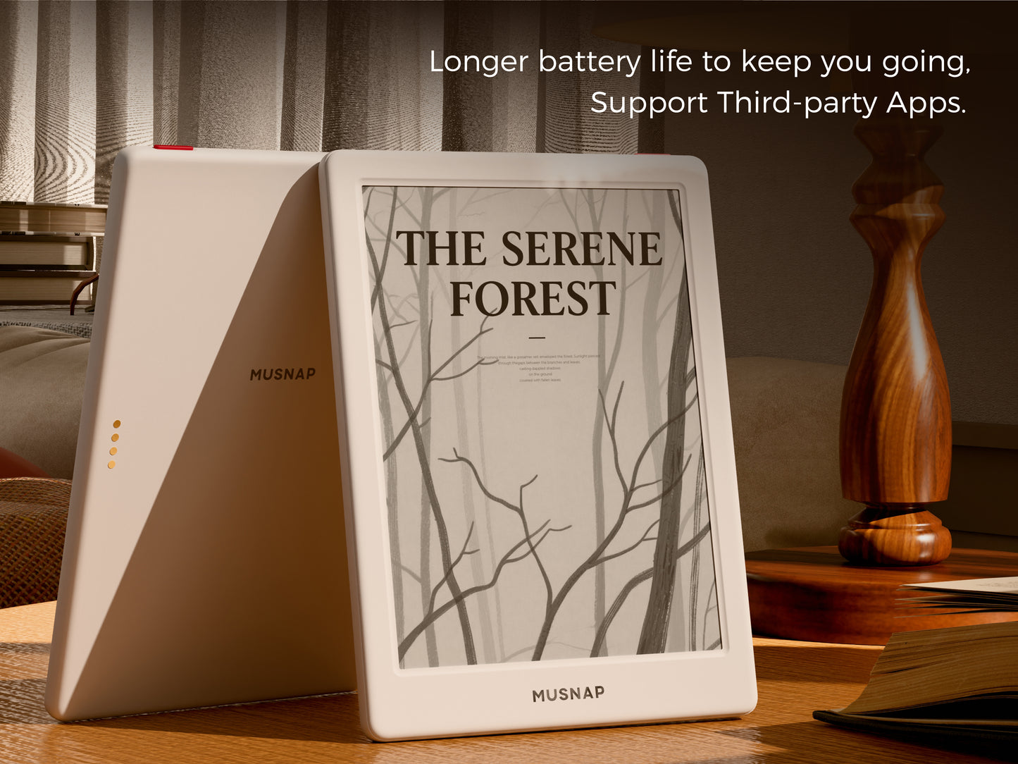 Neo 64GB+2GB eBook Reader Supports 3rd-Party apps, 6”E Ink ePaper eReader B/W Digital Paper, Long Battery Life for Reading