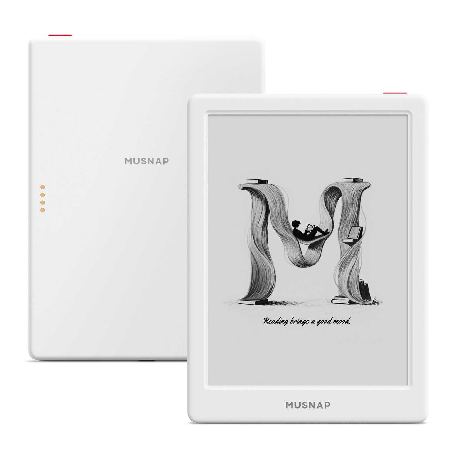 Neo 2 64GB+4GB eBook Reader Supports 3rd-Party apps, 6”E Ink ePaper eReader B/W Digital Paper, Long Battery Life for Reading