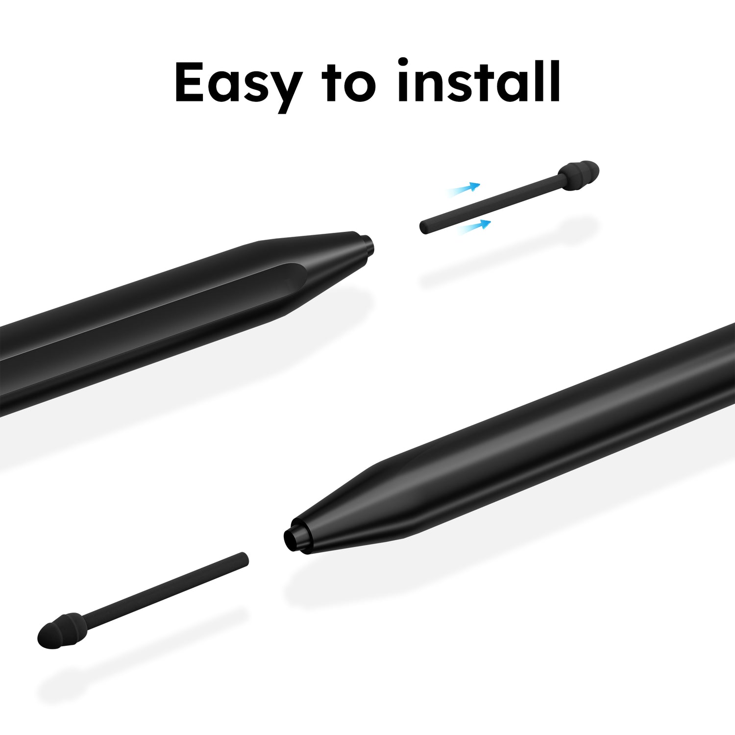 Musnap Magnetic Stylus Pen Tips for Musnap Aura C, 3pcs