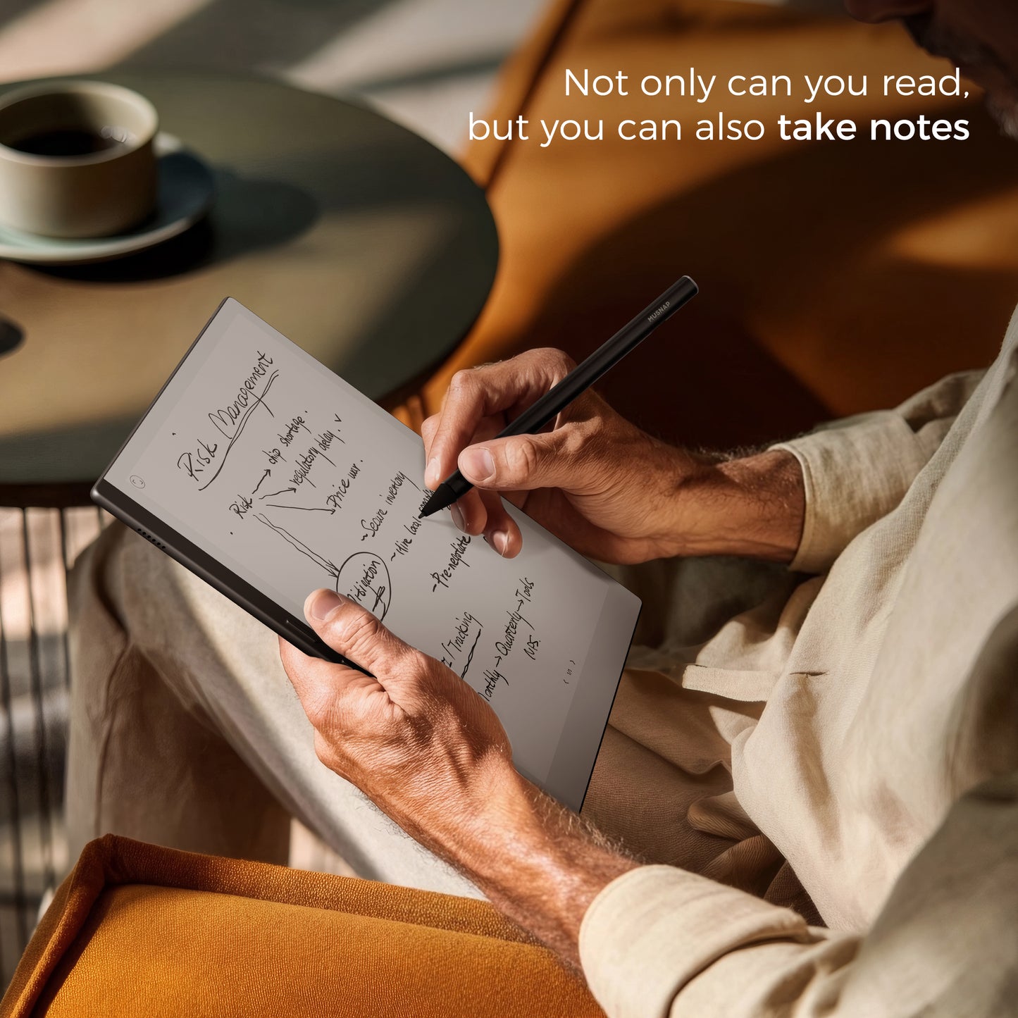 X 10.65" E Ink Paper Tablet | 8GB+128GB Ultra-Thin Flexible Screen ePaper Notebook with Stylus Pen | 2-in-1 ePaper Tablet & eBook Reader | Long Battery Life for Meetings, Study & Reading