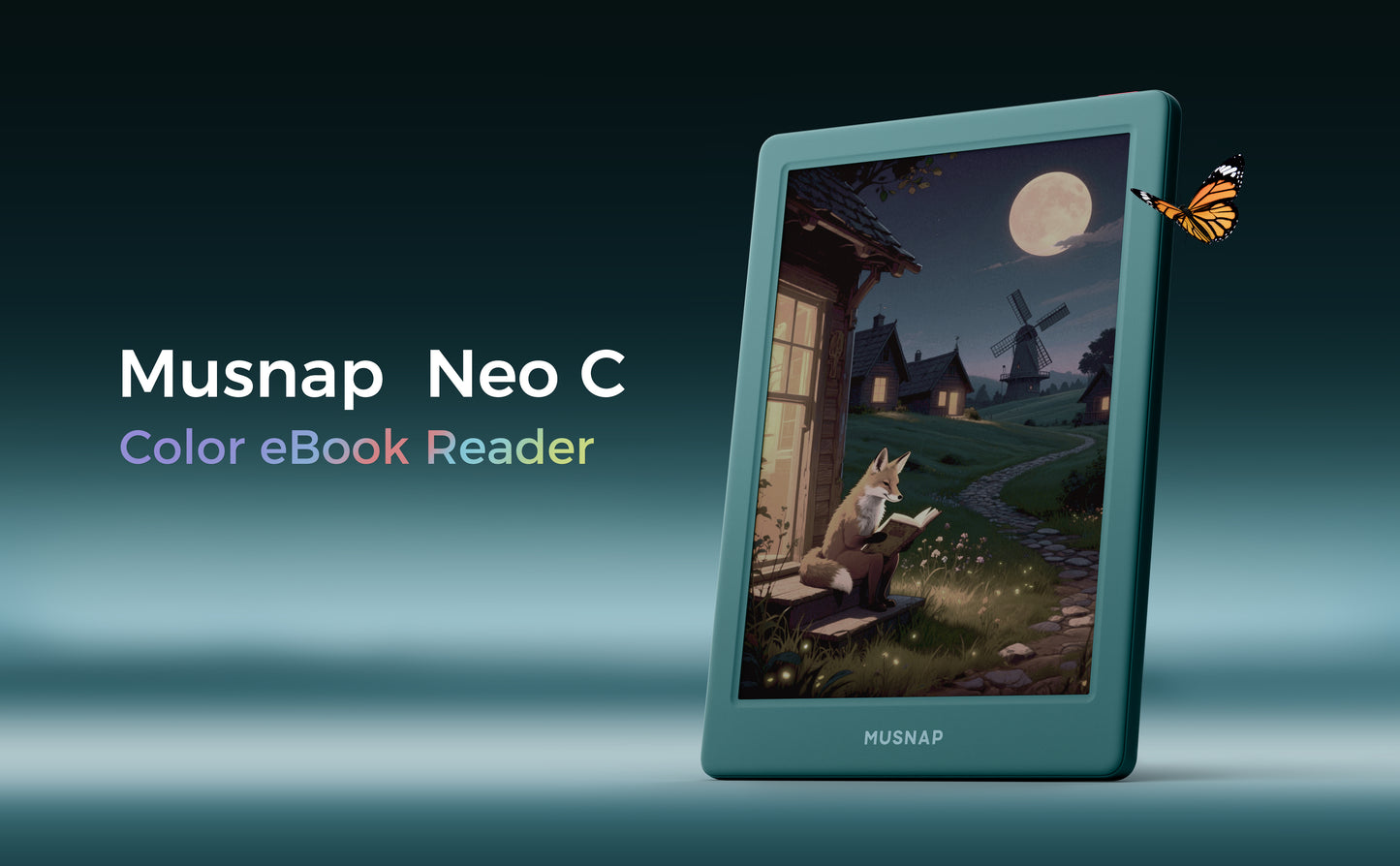 Neo C 64GB+4GB Colour eBook Reader Supports 3rd-Party apps, 6” E Ink ePaper eReader Digital Paper, with Color Display, Long Battery Life for Reading